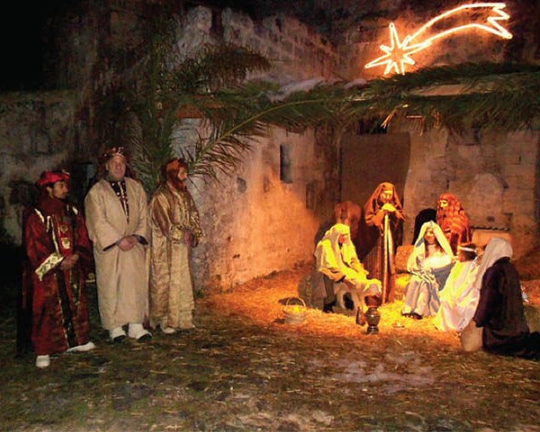 PRESEPE VIVENTE A MATERA PRESEPE VIVENTE A MATERA